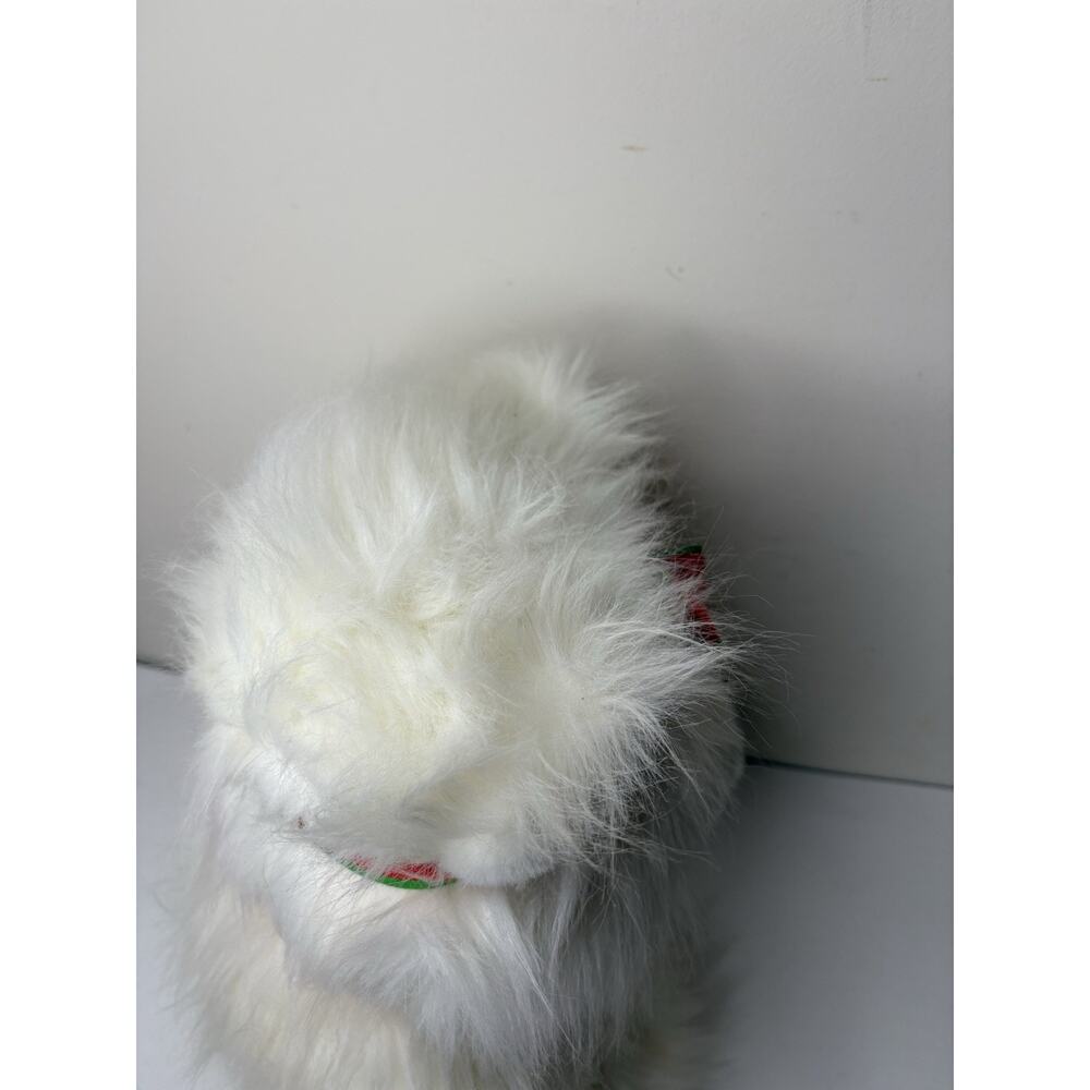 Vtg 1987 Santa Bear Mrs. Santa Bear Fluffy Long Hair Stuffed Plush Dayton Hudson - Picture 5 of 8
